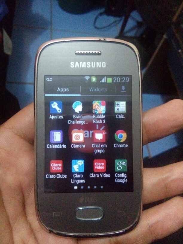 Celular Samsung Pocket Quebra Galho Usado Barato Pequeno